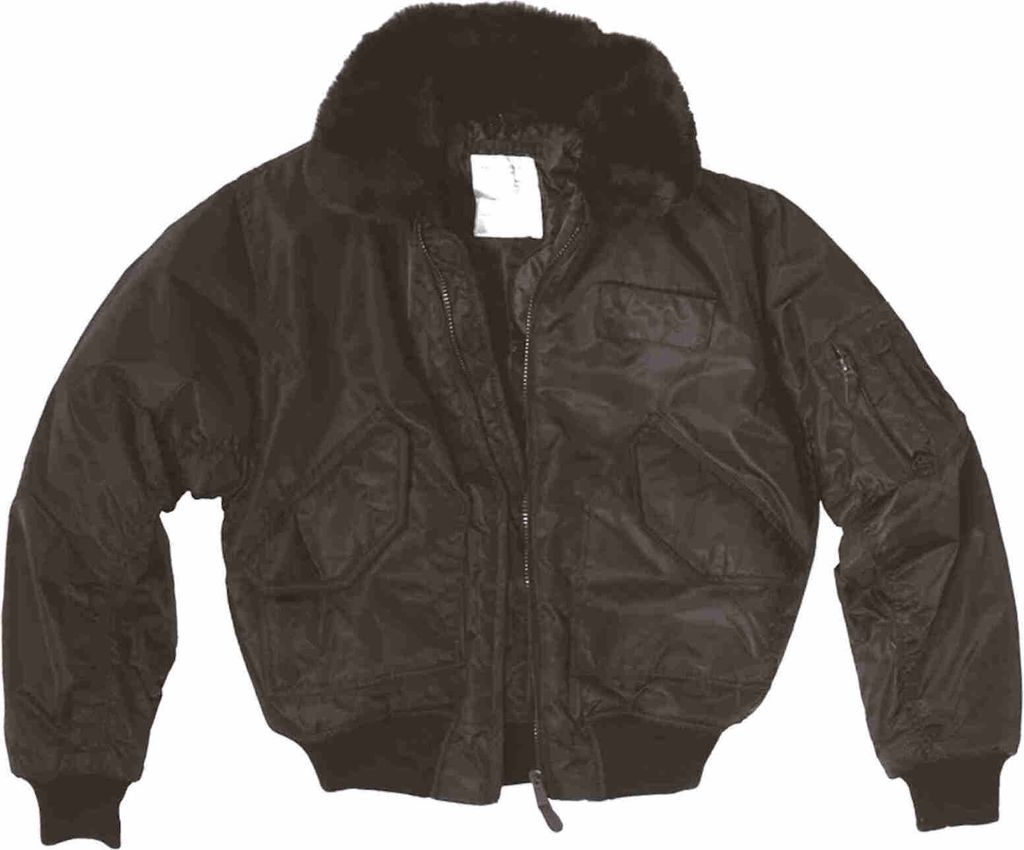 Mil-Tec SWAT CWU-JACKE M.ABNEHMB.KRAGEN SCHWARZ L