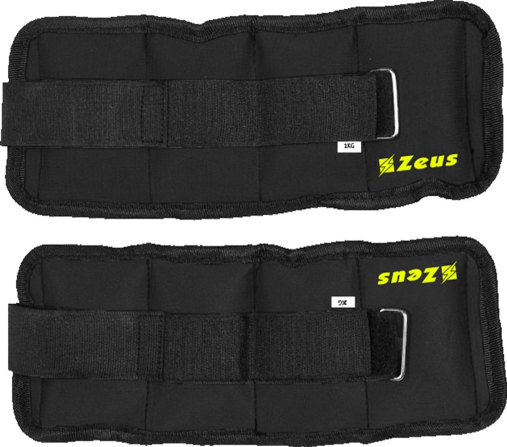 1 kg|Zeus Arm- und Bein-Fitness-Gewichtsmanschetten 1 kg 2 Stück