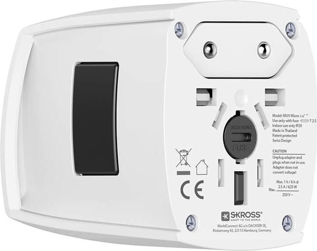 Hama MUV Micro, Universeel, Universeel, Type A, Type C Productafbeelding 