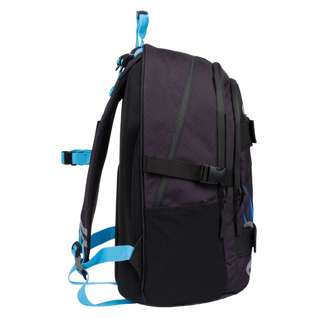 Baagl Schulrucksack für Jungen Teenager - Skateboard Produktbild 3