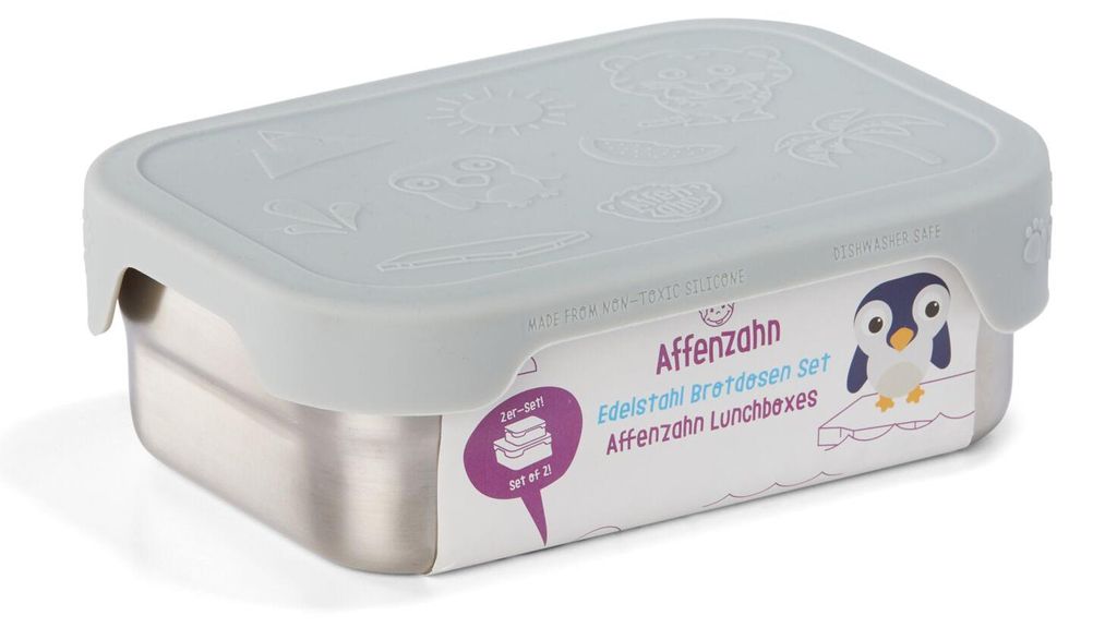 Affenzahn Affenzahn nerezový box na svačinu 16,5 cm Obrázek produktu 