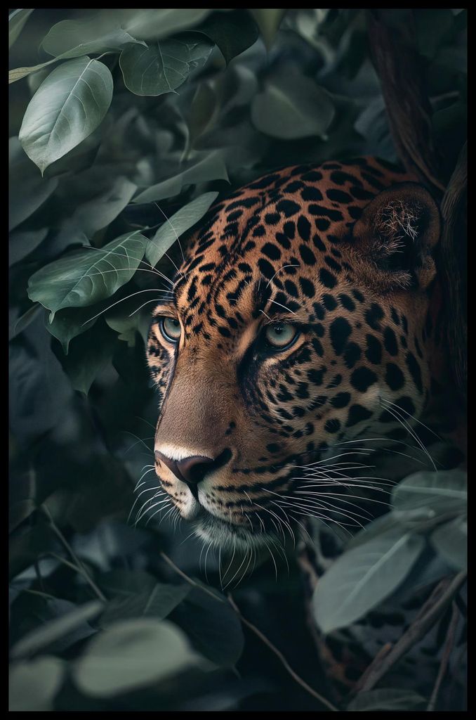 Plakat 53x81cm Im Schatten versteckt