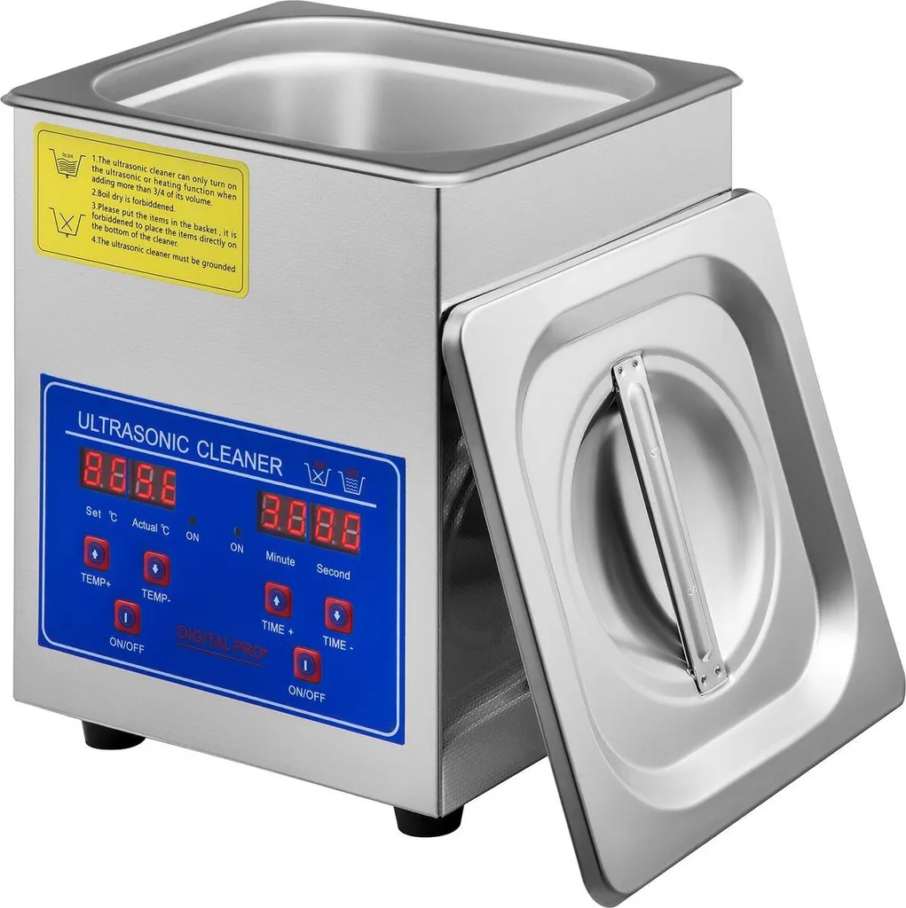 Nettoyeur à ultrasons 1,3 L pour éliminer graisse et oxydation sans frotter