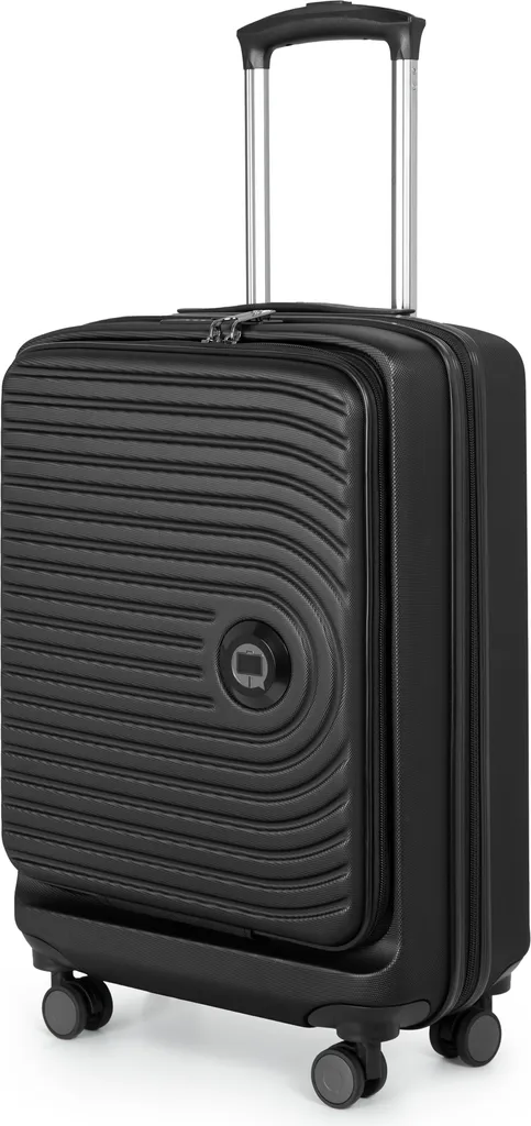 HAUPTSTADTKOFFER Mitte Valise Cabine 55x40x20 cm avec Poche PC Noire