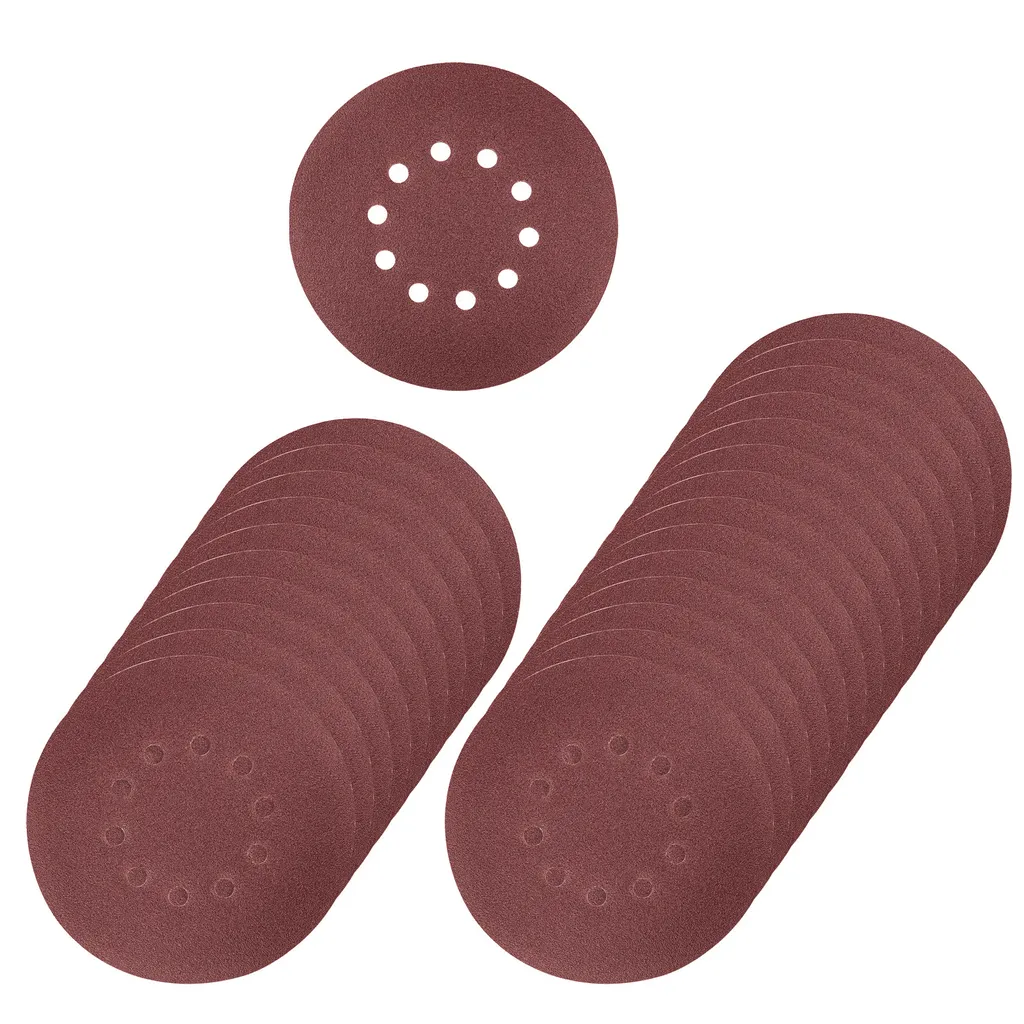 Kit 25 Pezzi Dischi Abrasivi 225mm P100 - Carta Vetrata Giraffa Muro