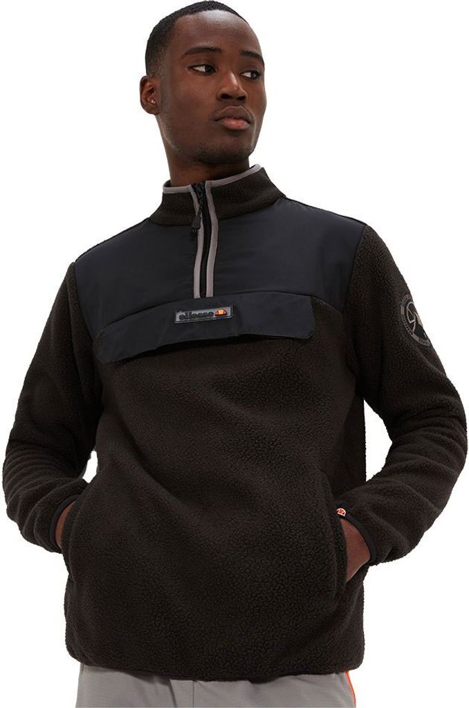 Ellesse Zinco Halbreißverschluss-sweatshirt Schwarz L Mann Schwarz L