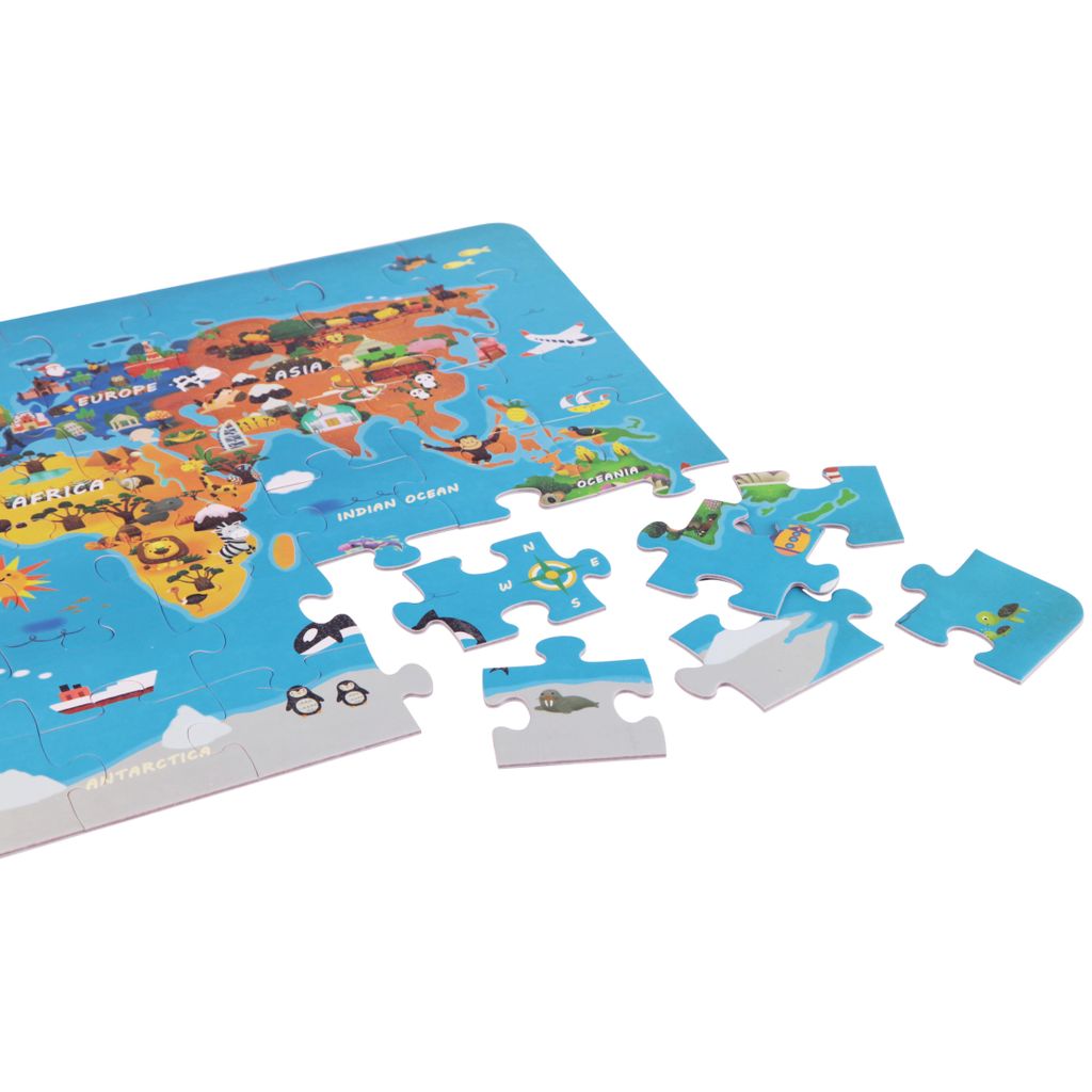 CLASSIC WORLD Weltkarte-Puzzle
