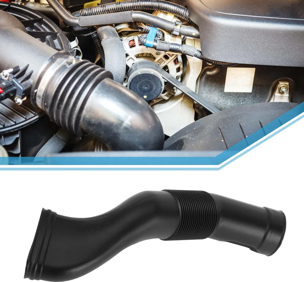 Remplacer tuyau admission air cassé Mercedes W211 E500 A1130942282 Noir