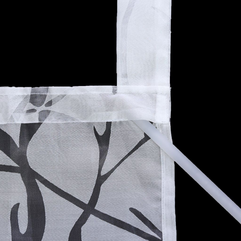 Joyswahl 2er Set Schiebegardinen mit Schlaufen Modern Voile Produktbild 6