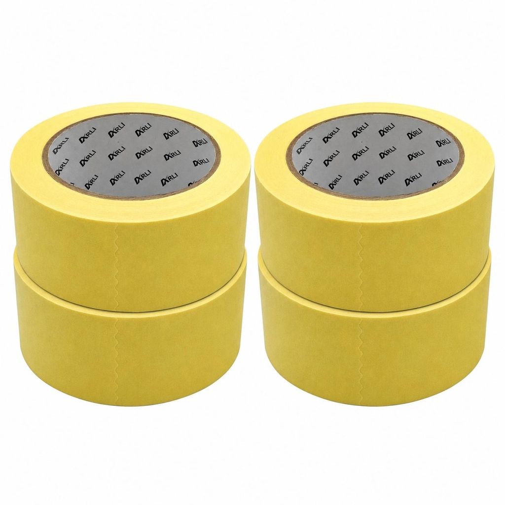 ARLI 4x Abdeckklebeband Kreppband 48 mm x 50 m Malerkrepp Produktbild 