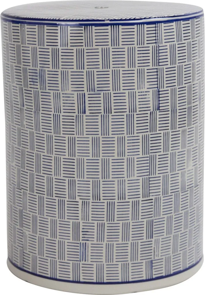 Tabouret Chinois en Porcelaine Garden Stool Design Tambour pour Balcon