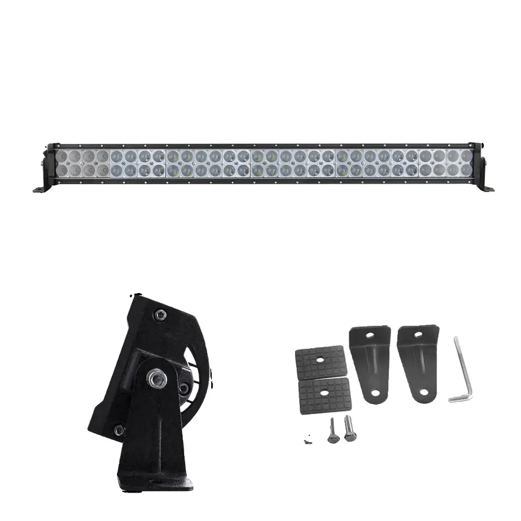 Barre LED étanche IP67 double rangée 180W avec châssis en aluminium