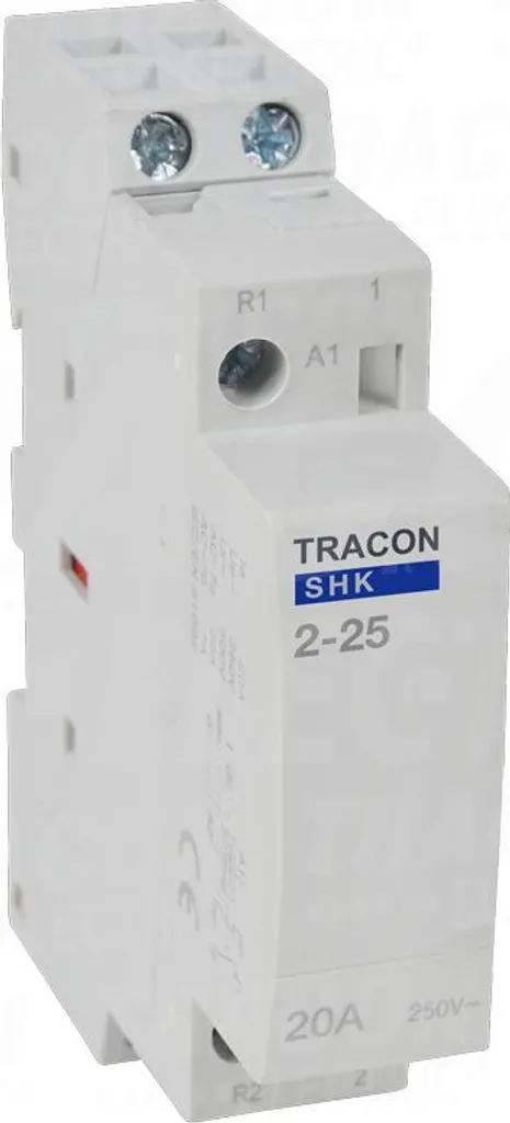Contacteur pour Chauffe-Eau 230V 25A 2NO Relais Jour Nuit Tableau Élec
