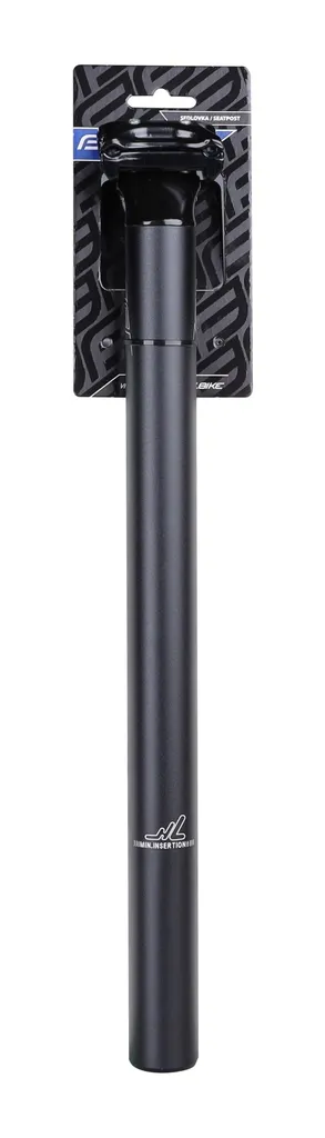 Tige de selle FORCE BASIC P4.2 30,9/400mm en aluminium noir robuste