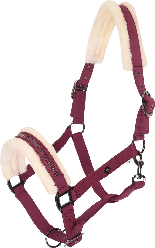 Acquista Capezza IRHJewel Softshell Pony - Bordeaux con Pelliccia e Glitter