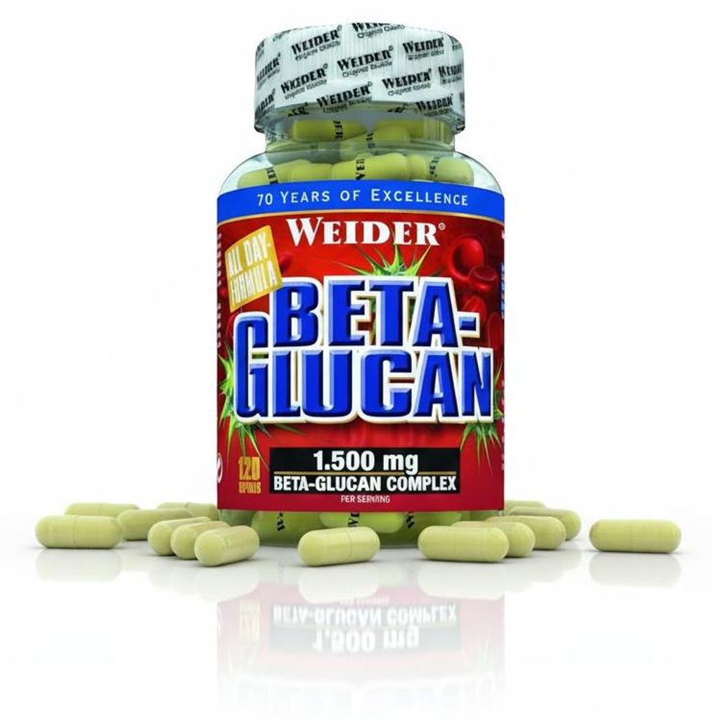 Weider Beta Glucan ab 120 Kapseln Dose Produktbild 