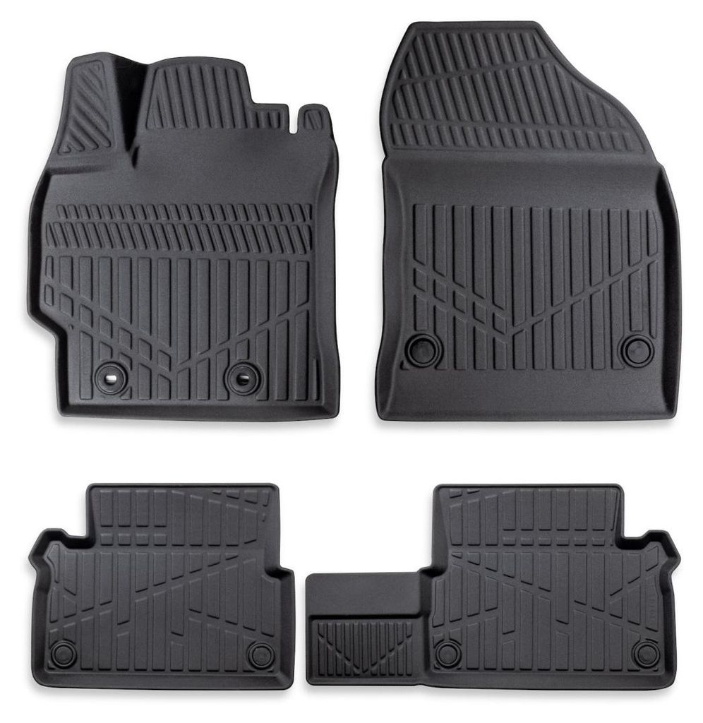 4er-Set 3D‐Gummifußmatten für den Innenraum Erpassan - TOYOTA AURIS II 2013–2018