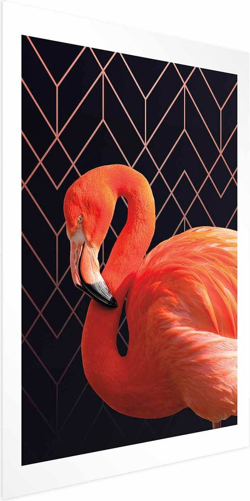 Posterpapier Poster - Flamingo Solo 29.7x42 cm Tiere g-C-0129-ao-a