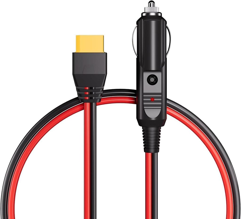 AFERIY Zigarettenanzünder zu XT90 1m Kabel Autoladegerät Produktbild 