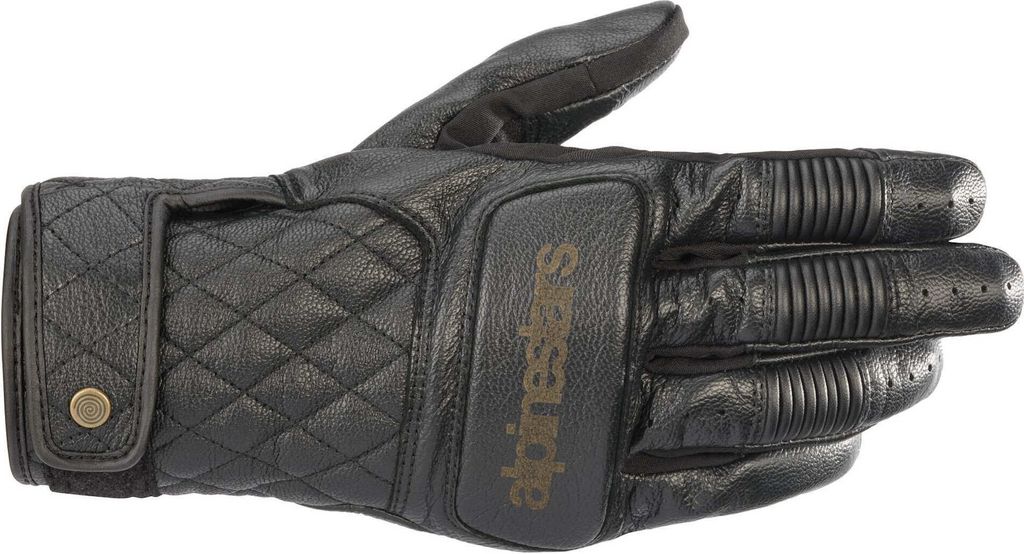 Alpinestars Brass Motorradhandschuhe, schwarz, XL