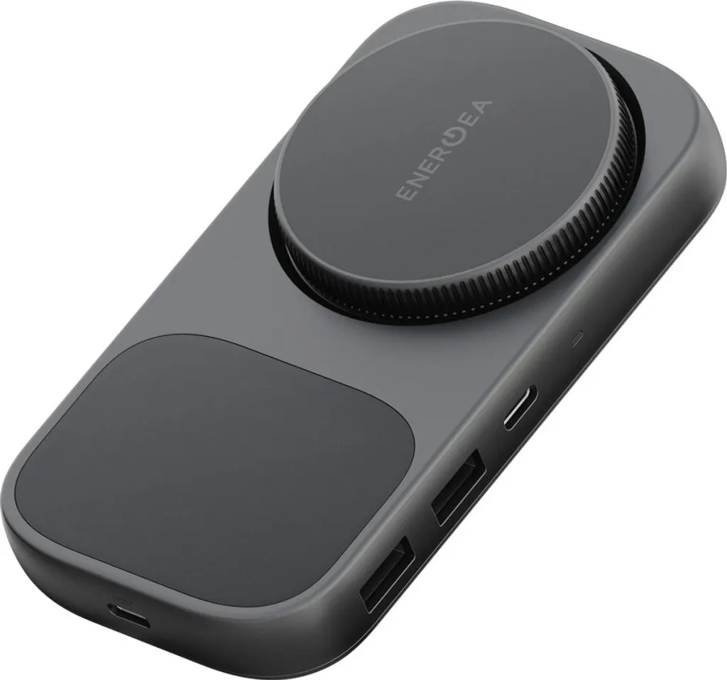 Dock USB-C Energea avec Chargeur Qi2 7-en-1 WiDock Plus Graphite Pro - 2