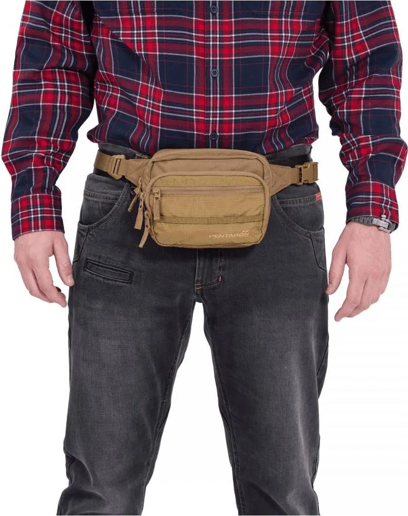 Marsupio Pentagon Protean Beige Brown Taglia Unica - EDC Organiser