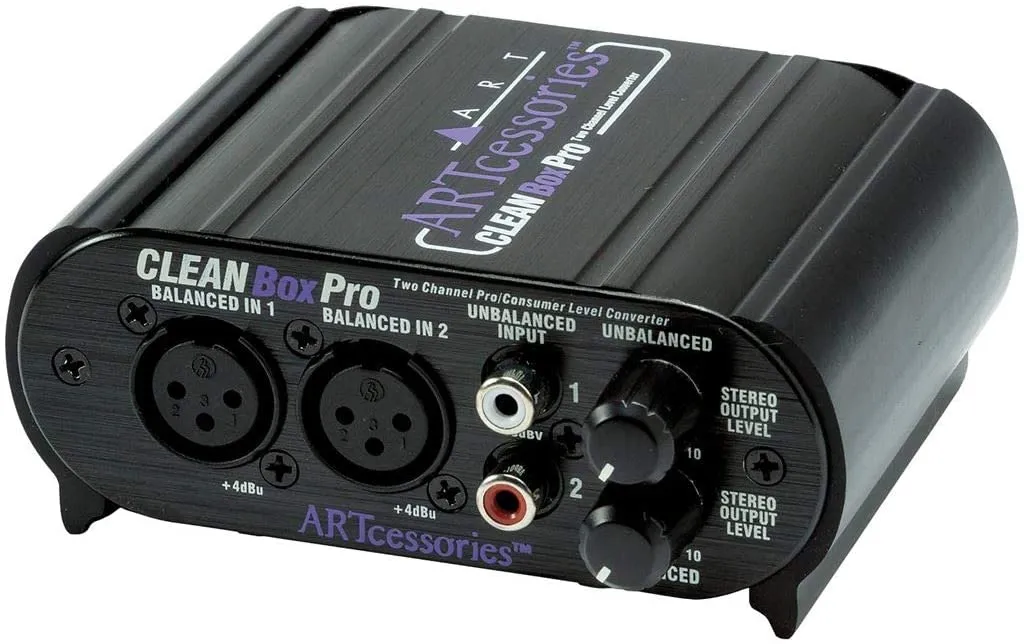 Préamplificateur de Micro ART CLEANBox Pro pour Home Studio et Podcast