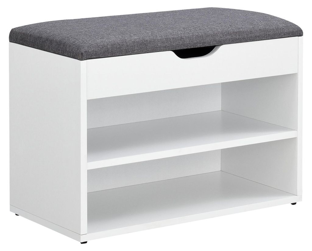 Ławka na buty Gentofte 60x30x46cm Szafka na buty z 3 Zdjęcie produktu 