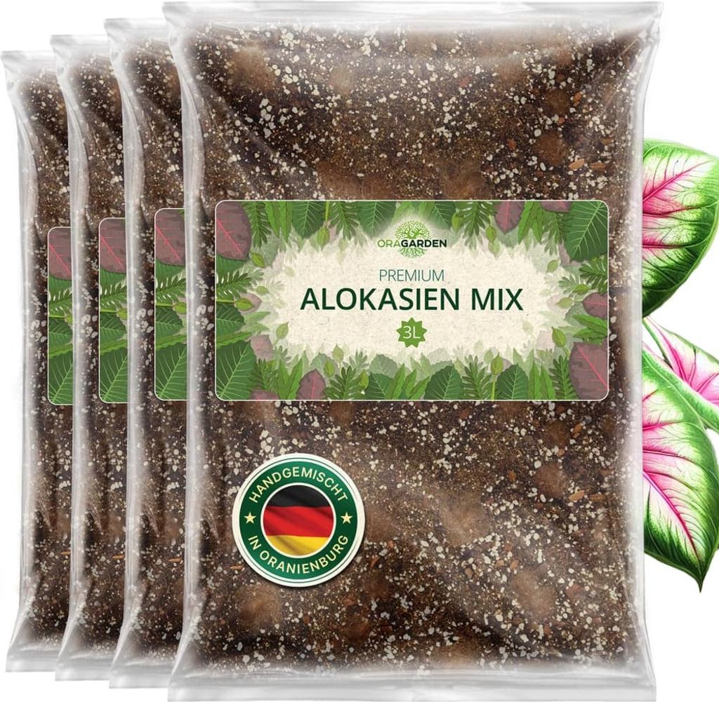 OraGarden Alokasien Erde 12 Liter