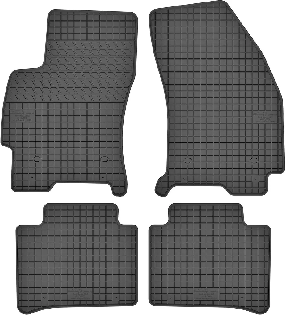 Set Tappetini Ford Mondeo MK3 in Gomma | Stop allo Sporco per Sempre