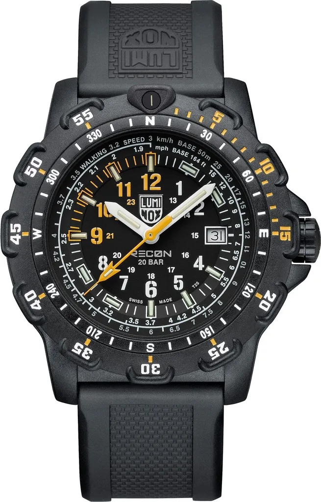 Montre antichoc Luminox RECON Point Man 8820 incassable et lisible