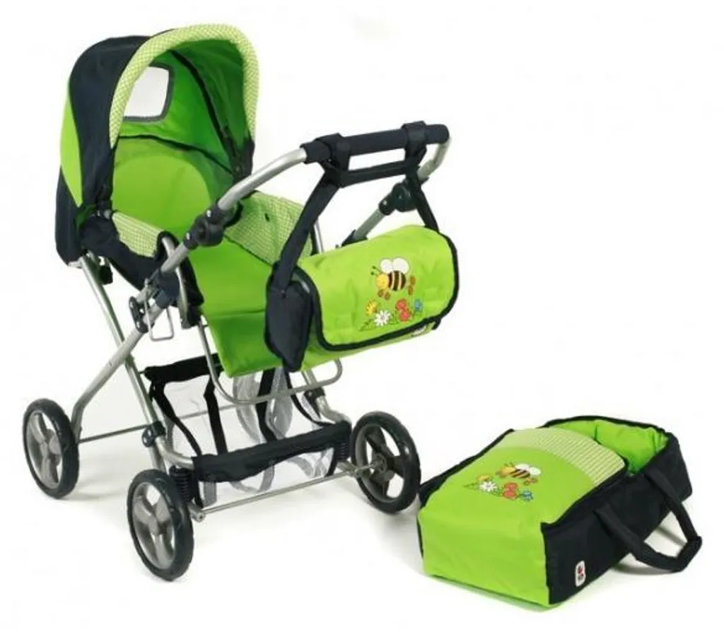 Poussette combinée pour poupée Bayer Chic 2000 Bambina multicolore
