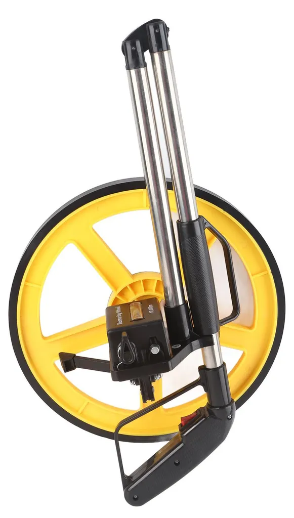 Grande roue de mesure 9999ft avec éclairage LED et cadran mécanique