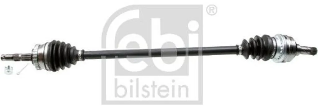 Arbre de transmission FEBI 181290 compatible Opel Combo Corsa C Tigra