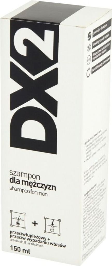 DX2 Shampoo für Männer Shampoo gegen Schuppen und Haarausfall 150ml