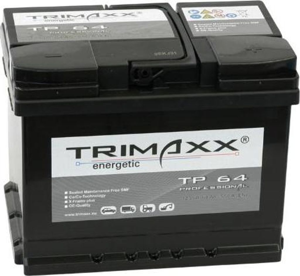 TRIMAXX energetic "Professional" TP64 pro Starterbatterie Produktbild 