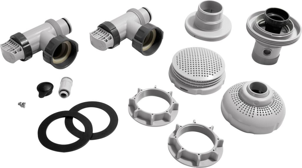 Intex Anschluss-Set Ø 38 mm, 4 bis 7,3m³/h grau Produktbild 9