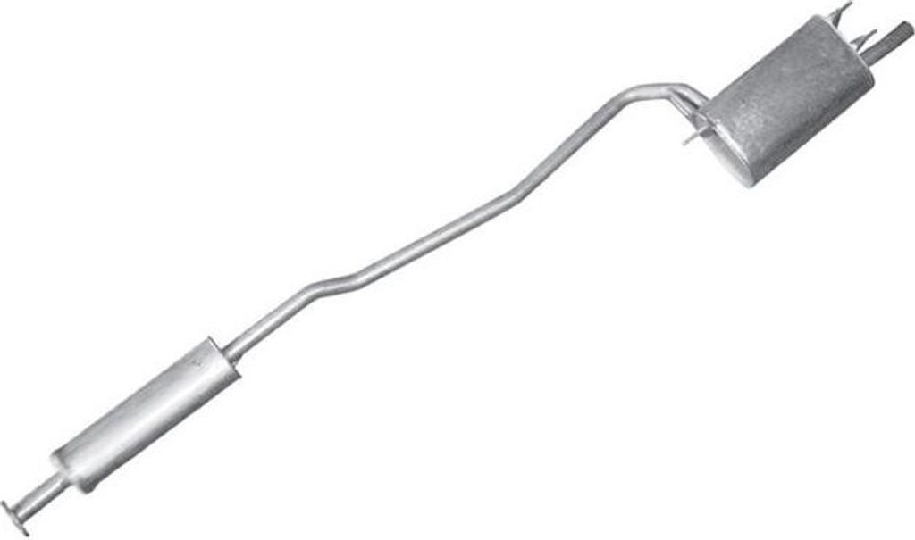 VEGAZ TS-150 Endschalldämpfer für TOYOTA CARINA E Stufenheck (T19) Auspuff