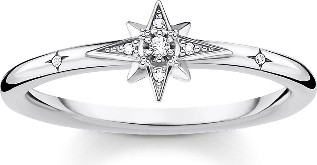 Thomas Sabo Moon & Stars TR2317-051-14 Damenring, Ringgröße:54