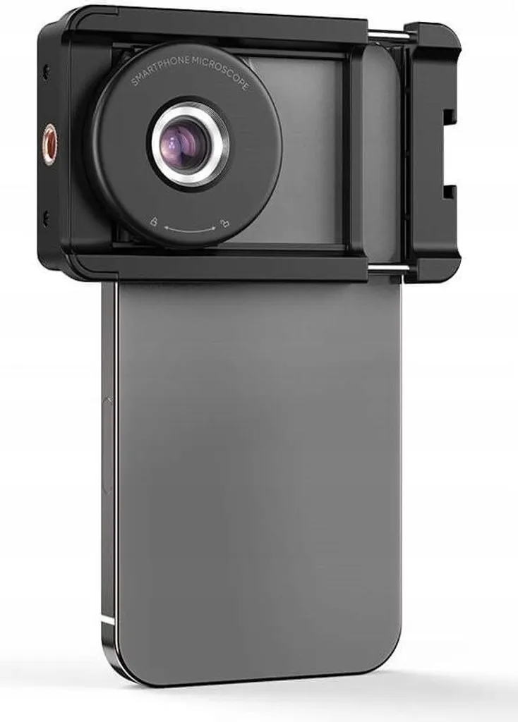 Objectif macro pour smartphone Mikroskop 100x APL-MS009 avec filtre CPL