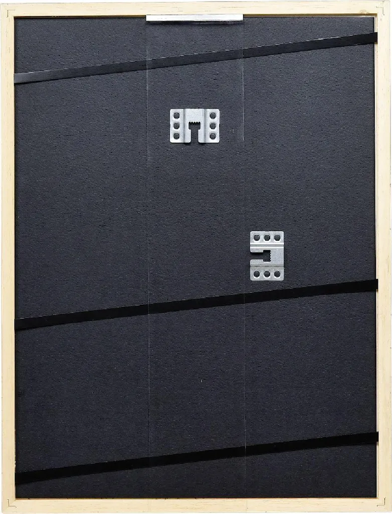 Cornice Legno Nero 21x28 cm Effect Profil 66 - Vetro Museale UV70 - 3