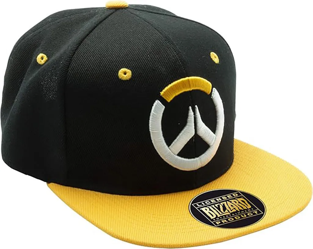 Cappello Overwatch Arancione Snapback Logo Ufficiale | Accessorio Gaming
