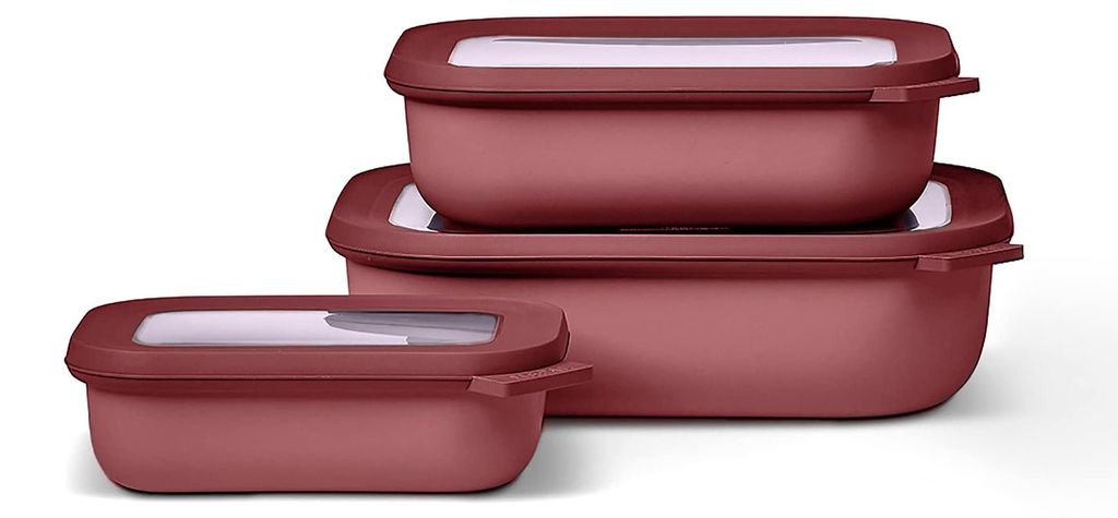 Set di 3 pezzi Mepal multi bowl Cirqula Rectangular - Immagine del prodotto 