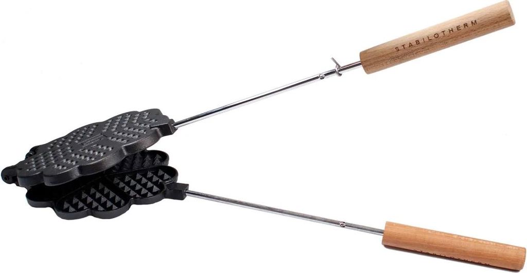 Stabilotherm Waffle Iron Guss-Waffeleisen in Herzform