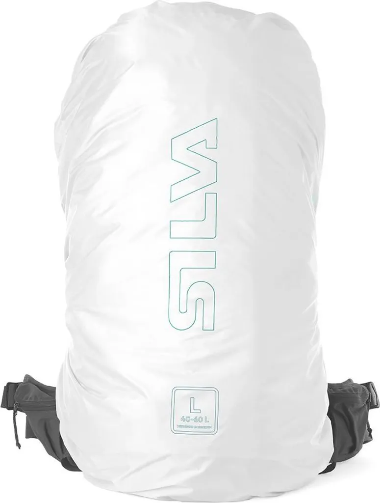 Coprizaino Silva Terra Rain Cover M - Impermeabile Bianco 25-40 Litri