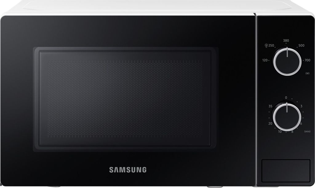 Samsung Mikrowelle Nur Kochen MS20A3010AH 20L 700W Schwarz mit Dual Dial