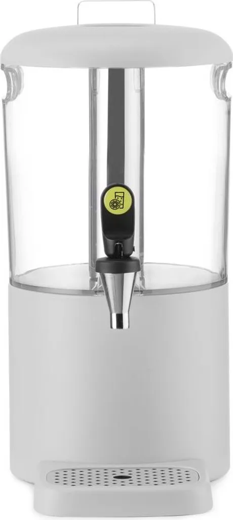 Saftspender, 4 l UNIQ, HENDI, disegnato da Robert Bronwasser, 4L, Weiß, 315x211x(H)431mm