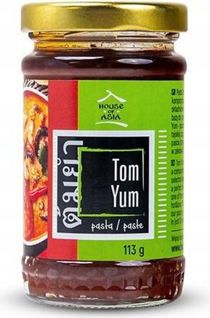 Pasta Tom Yum w Słoiczku do Zupy Tajskiej Ostro - Kwaśna Zdjęcie produktu 
