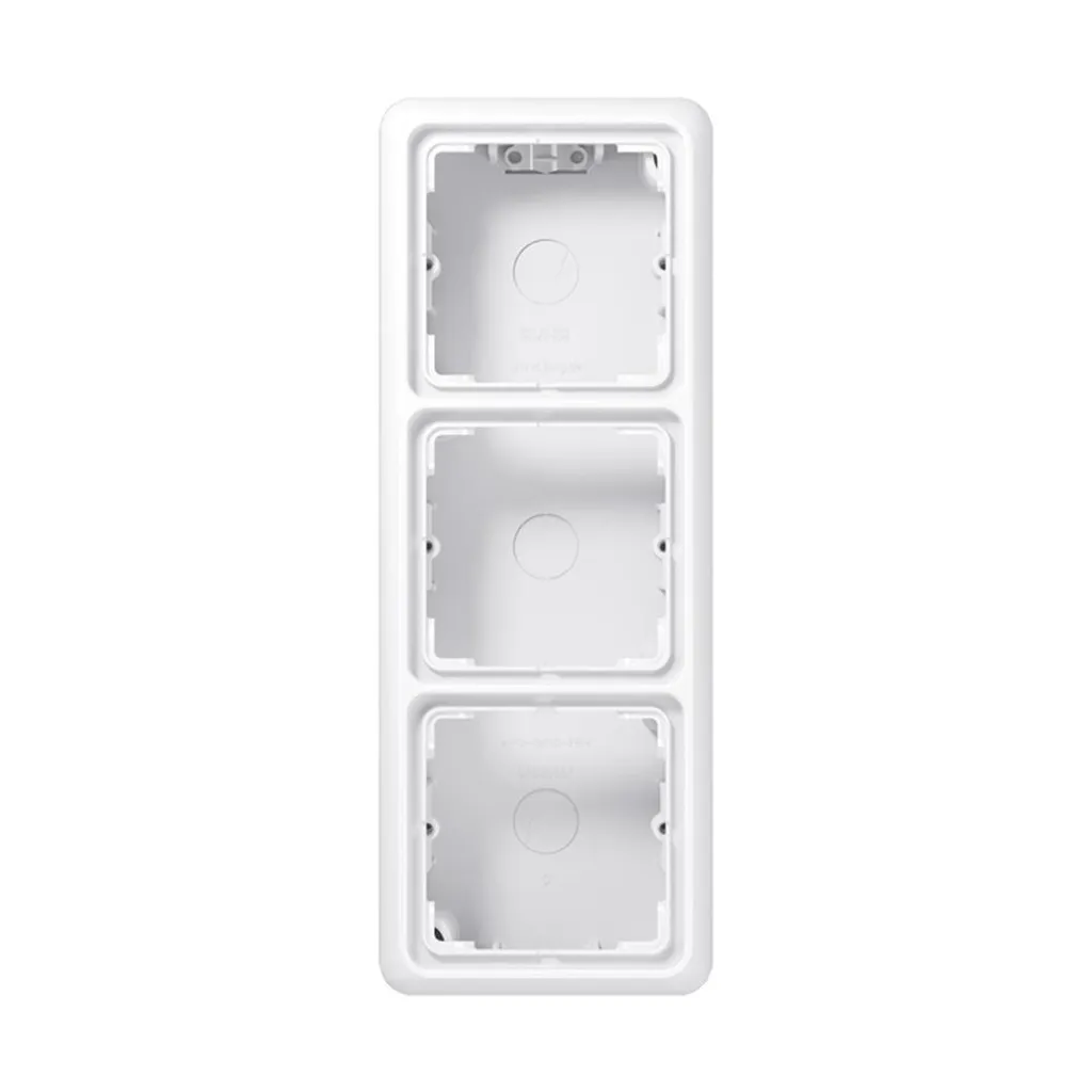 Prise de courant Jung CD 583 A WW pour rénovation habitat blanc alpin