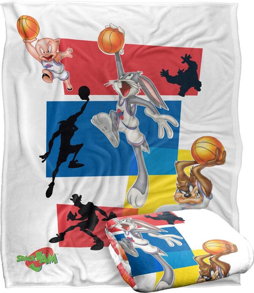 Space Jam - Decke, Dunking TV19363 (Einheitsgröße) (Bunt)